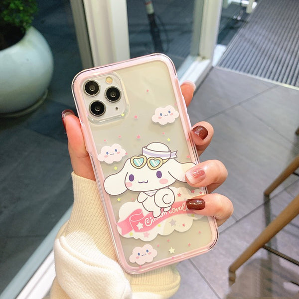 Lovely Cinnamoroll Phone Case for iphone 6/6s/6plus/7/7plus/8/8P/X/XS/XR/XS Max/11/11pro/11pro max PN2484