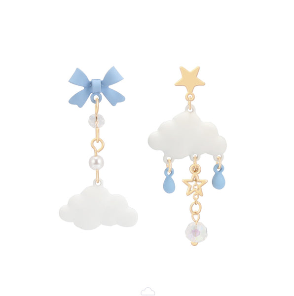 Cute Cloud Earrings/Clips PN5105
