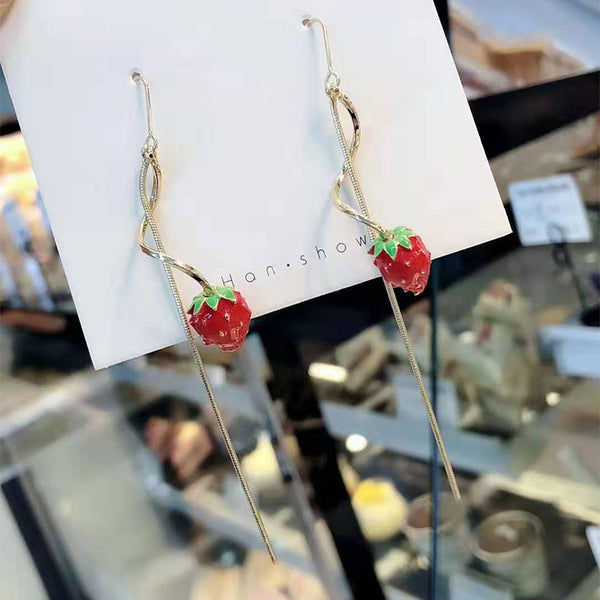 Kawaii Strawberry Earrings PN2891