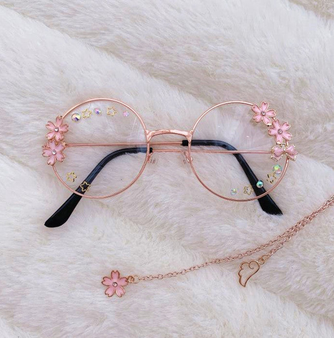 Lolita Pink Sakura Glasses PN4920