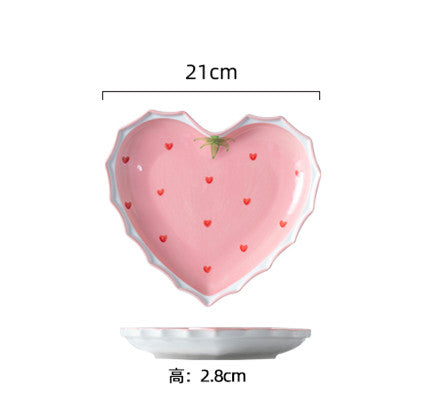 Sweet Hearts Foods Plate PN4877