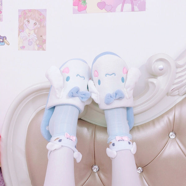 Cute Cinnamoroll Slippers and Socks PN2497