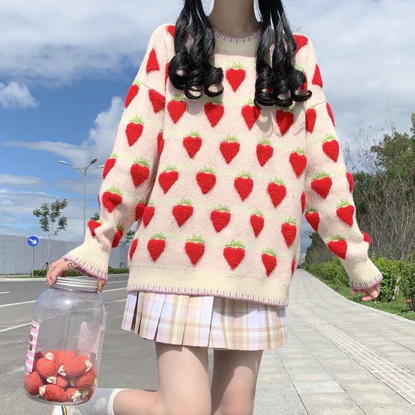 Fashion Strawberry Sweater PN3472