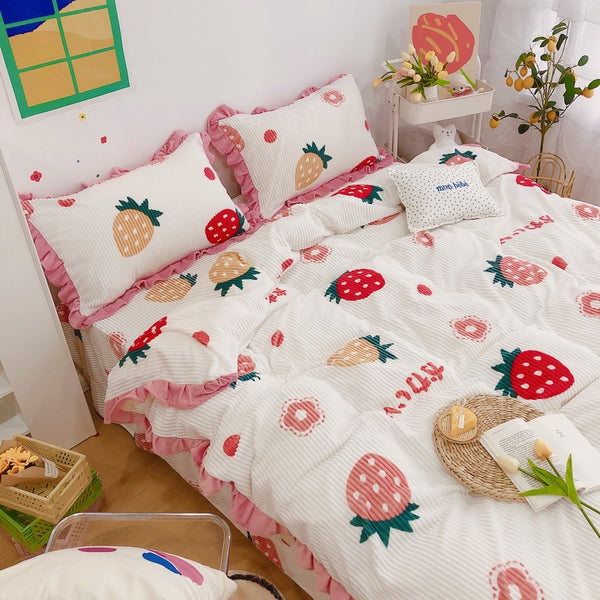 Sweet Strawberry Bedding Set PN4809
