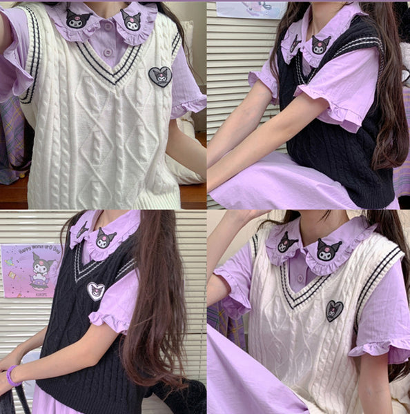 Fashion Anime Vest Sweater and Dress PN5524