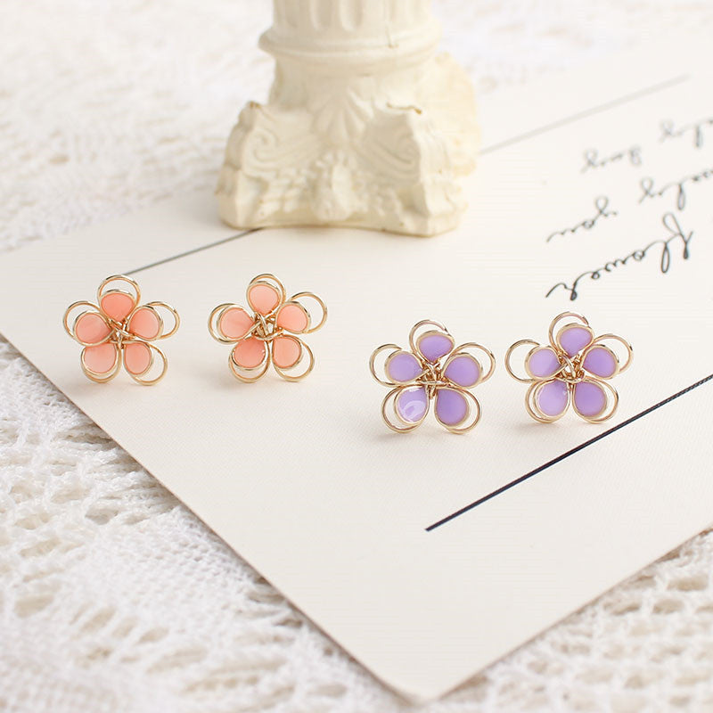 Sakura Flower Earrings/Clips PN3570