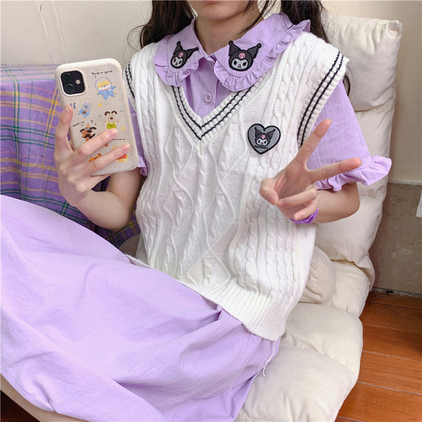 Fashion Anime Vest Sweater and Dress PN5524
