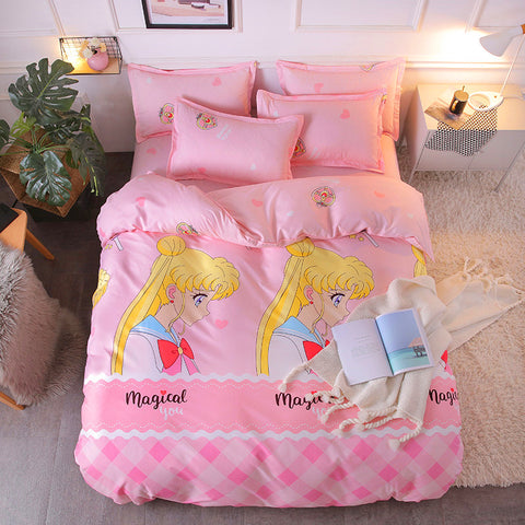 Pretty Sailormoon Usagi Bedding Set PN0737