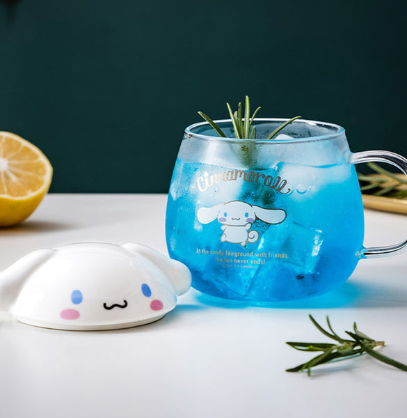 Cartoon Anime Glass Water Cups PN4977
