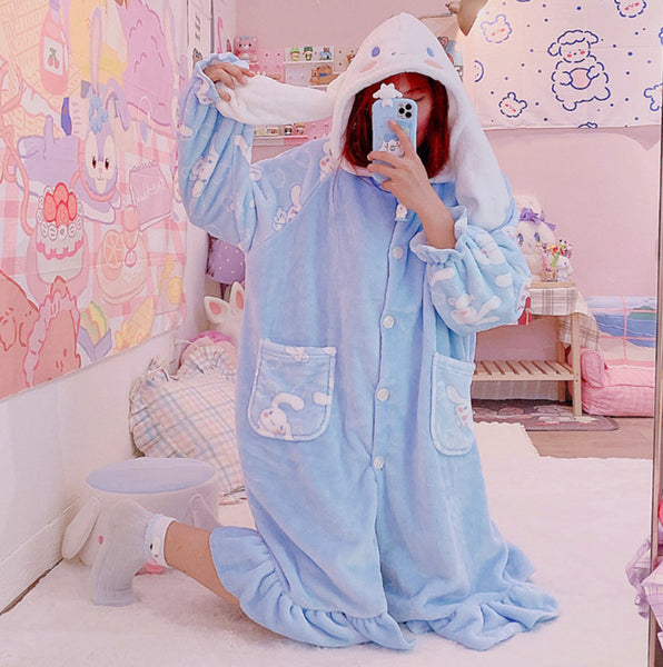 Kawaii Anime Winter Pajamas Dress PN3445