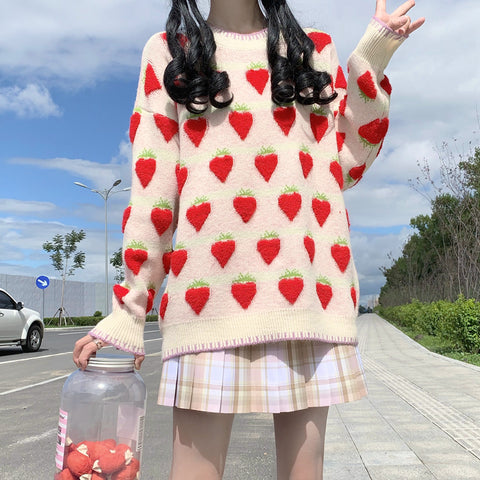 Fashion Strawberry Sweater PN3472