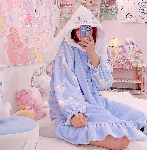 Kawaii Anime Winter Pajamas Dress PN3445