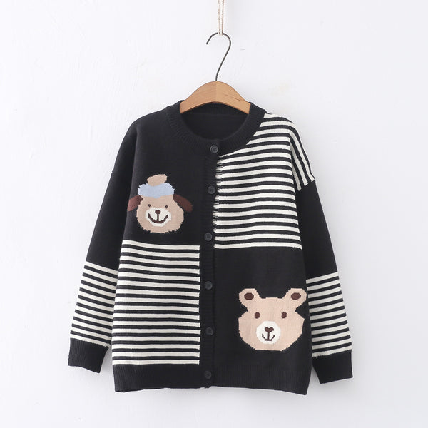 Lovely Bear Sweater Coat PN5350