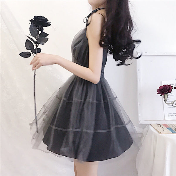 Fashion Black Dress PN2025