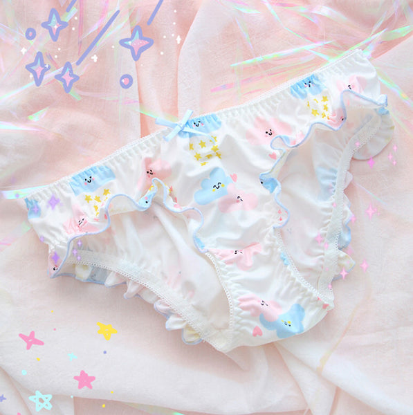 Fashion Sakura and Cloud Underwear Suits PN3908