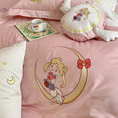 Cartoon Sailormoon Bedding Set PN3948
