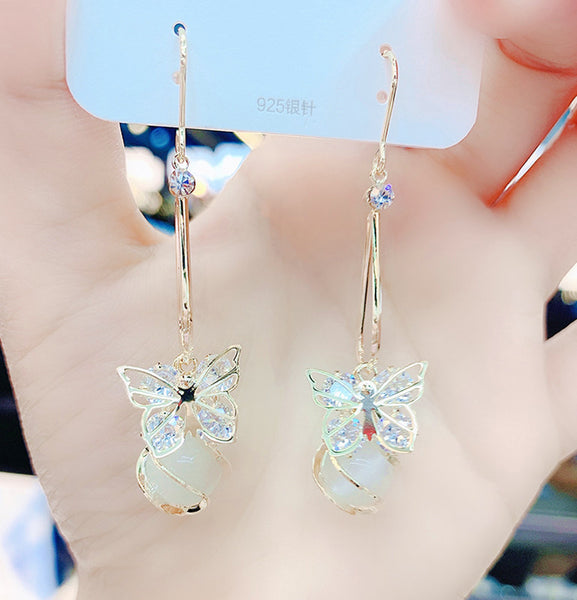 Fashion Butterfly Girl Earrings PN4238