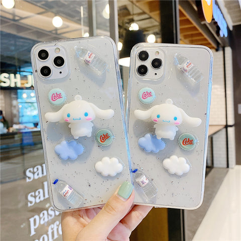 Lovely Cinnamoroll Phone Case for iphone se/7/7plus/8/8P/X/XS/XR/XS Max/11/11pro/11pro max PN3041