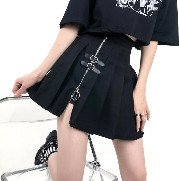 Fashion Black Skirt PN4854