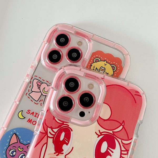 Cartoon Sailormoon Phone Case for iphone X/XS/XR/XS Max/11/11pro/11pro max/12/12pro/12pro max/13/13pro/13pro max PN5063