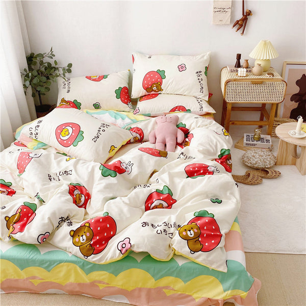 Fashion Strawberry Bedding Set PN2291