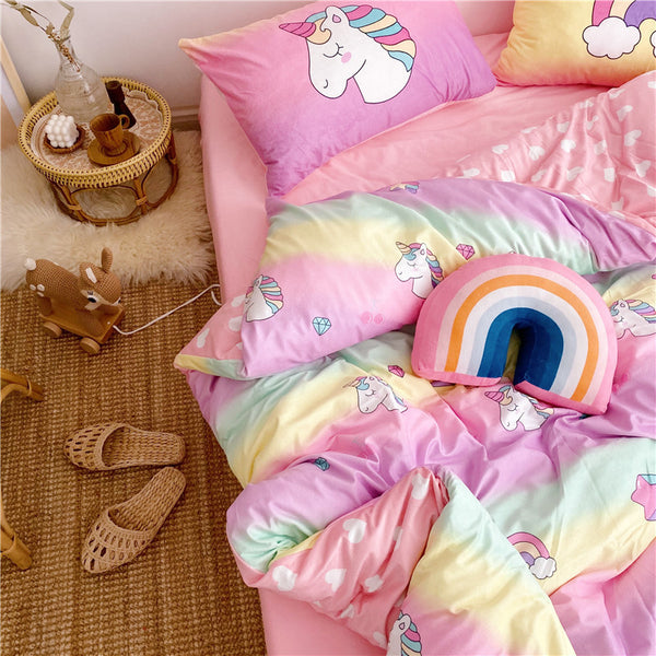 Unicorn Rainbow Bedding Set PN2017