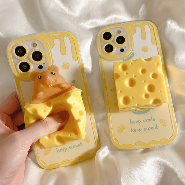 Funny Cheese Phone Case for iphone 7/7plus/8/8P/X/XS/XR/XS Max/11/11pro/11pro max/12/12mini/12pro/12pro max/13/13mini/13pro/13pro max PN5142