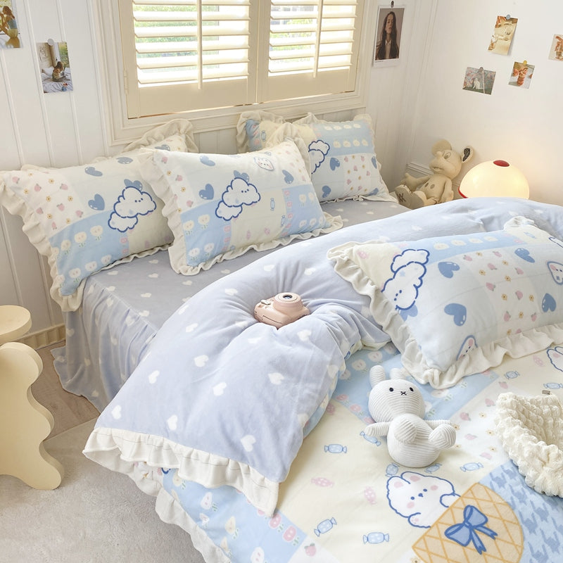 Soft Bunny Clouds Bedding Set PN5707 – Pennycrafts