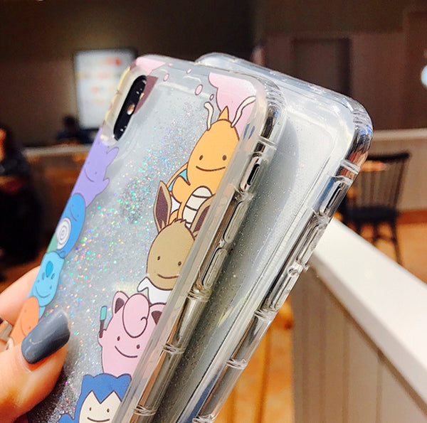 Anime Quicksand Phone Case for iphone 6/6s/6plus/7/7plus/8/8P/X/XS/XR/XS Max PN1723