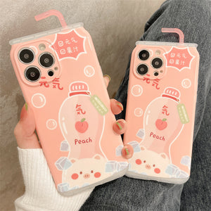 Kawaii Juice Phone Case for iphone 11/11pro max/12/12pro/12pro max/13/13pro/13pro max PN5114