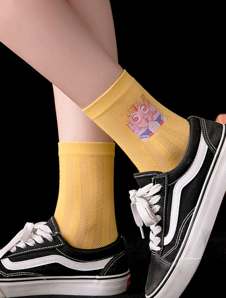 Cartoon Sailormoon Socks PN3256