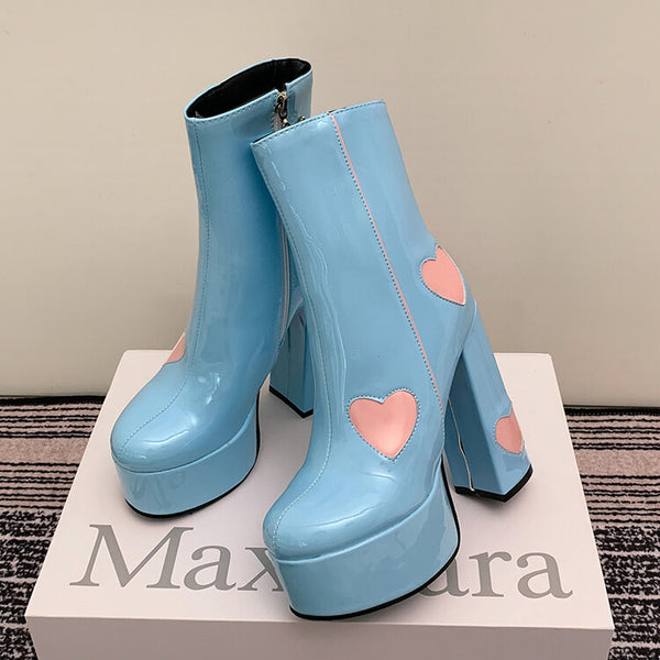 Fashion Heart Martin Boots PN5423