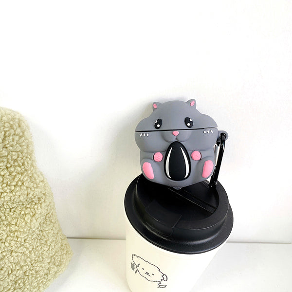 Cute Hamster Airpods Case For Iphone PN2061