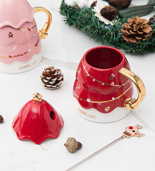 Lovely Christmas Tree Mug Cups PN3385