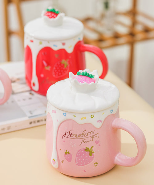 Kawaii Strawberry Mugs PN5434