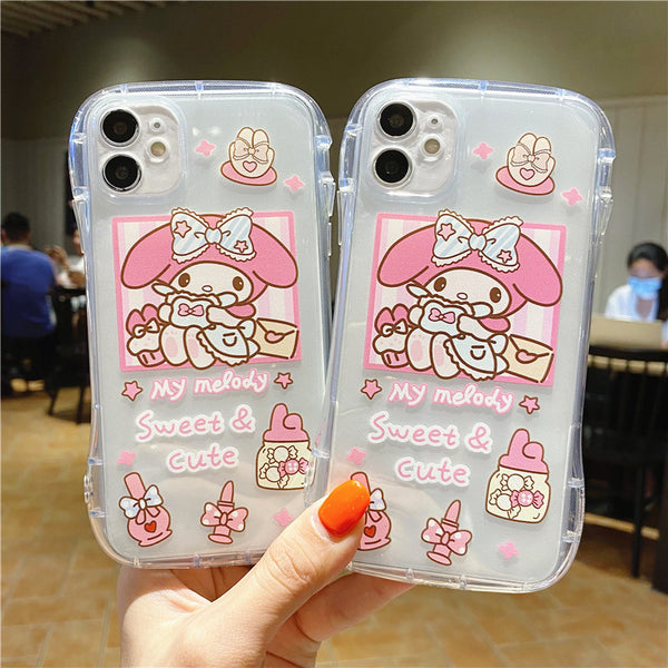 Kawaii Girls Phone Case for iphone 6/6s/6plus/6splus/7/7plus/8/8plus/X/XS/XR/XS Max/11/11pro/11pro Max/12/12pro/12mini/12pro max/13/13pro/13pro max PN4630