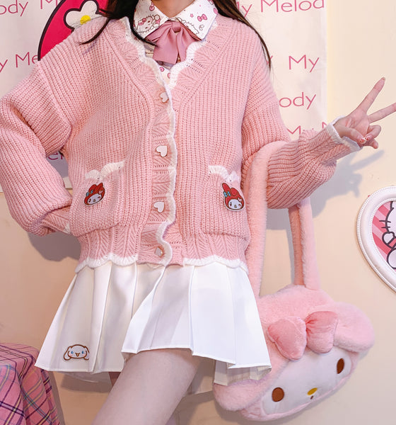 Pink Anime Sweater Coat PN5465