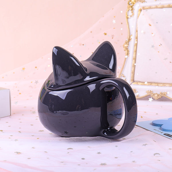Cartoon Cat Ceramic Mug PN4843