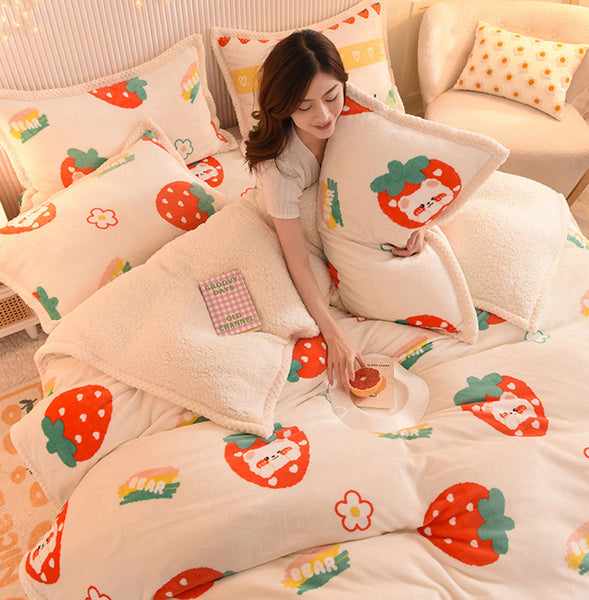 Sweet Strawberry Bedding Set PN4475