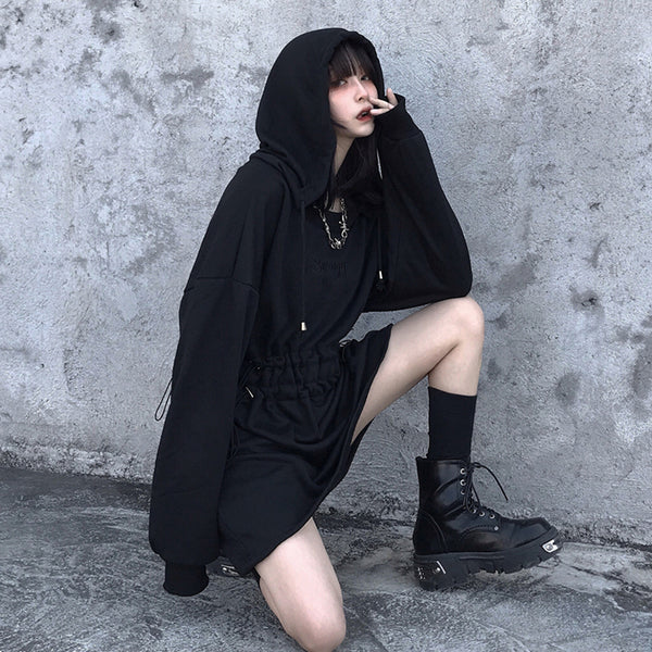 Black Cool Girl Dress PN2345