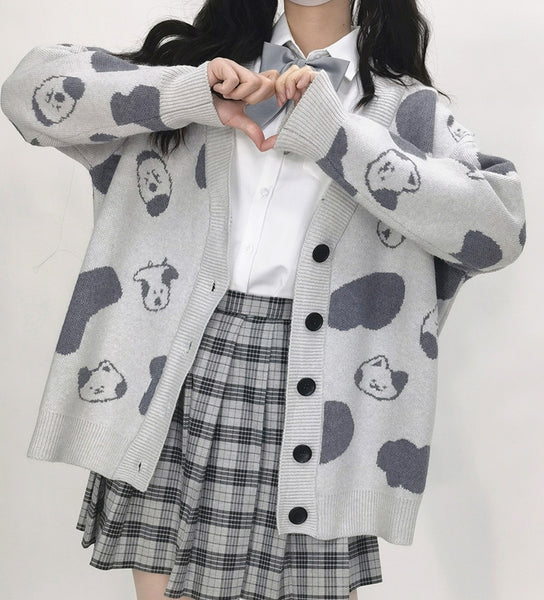 Lovely Cat Sweater Coat PN4652