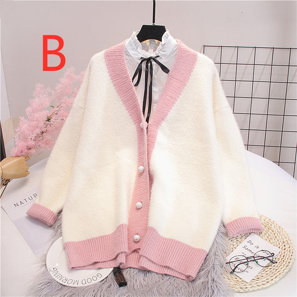 Fashion Sweet Sweater Knitted Coat PN1897