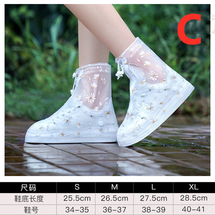 Pretty Flowers Waterproof Shoes Covers PN4970