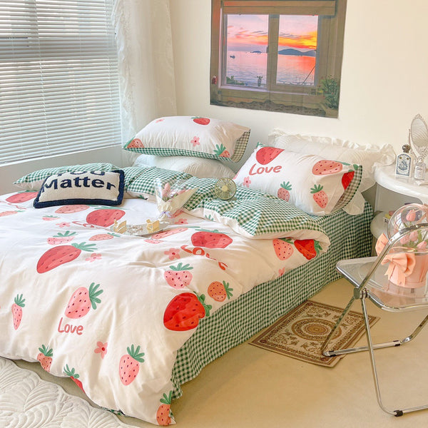 Sweet Strawberry Bedding Set PN3982