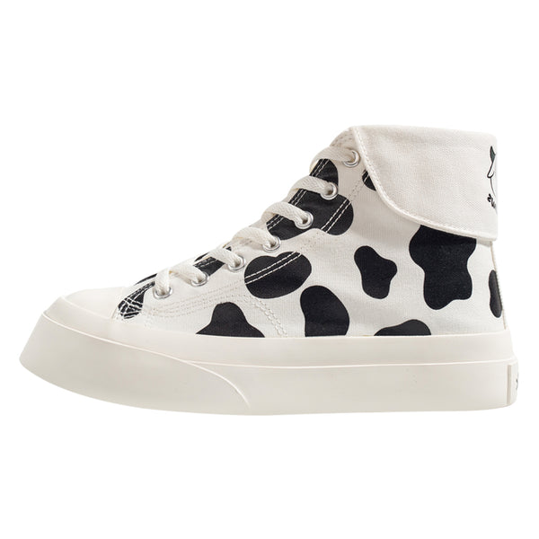 Cute Milk Cows Canvas Shoes PN4661
