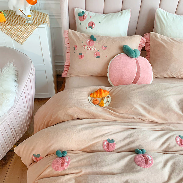 Sweet Peach Bedding Set PN3528