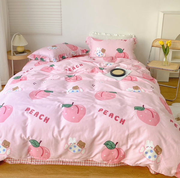Fashion Peaches Bedding Set PN3710