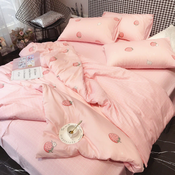 Fashion Strawberry Bedding Set PN3246