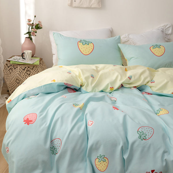 Cute Strawberry Bedding Set PN2906