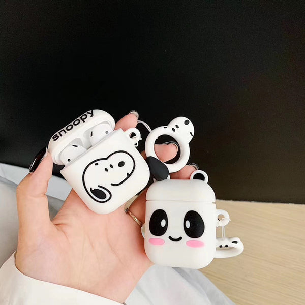 Snoopy and Bear Airpods Case For Iphone PN1529